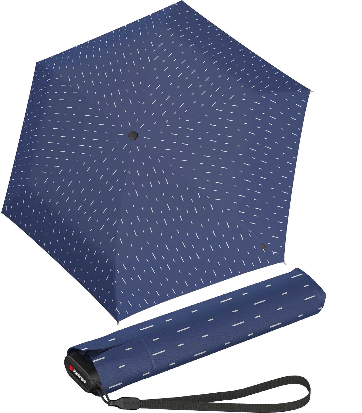 Knirps® Taschenregenschirm US.050 Ultra Light Slim Manual - Rain, extrem leicht und super kompakt blau