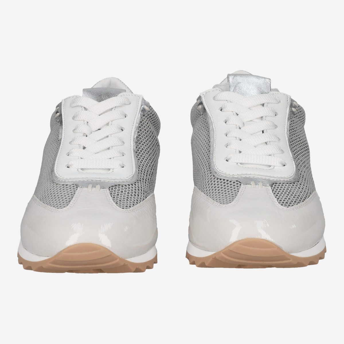 Donna Carolina LIGHT MAIRA 55.670.115-002, Sneaker in Silber für Damen Sneaker