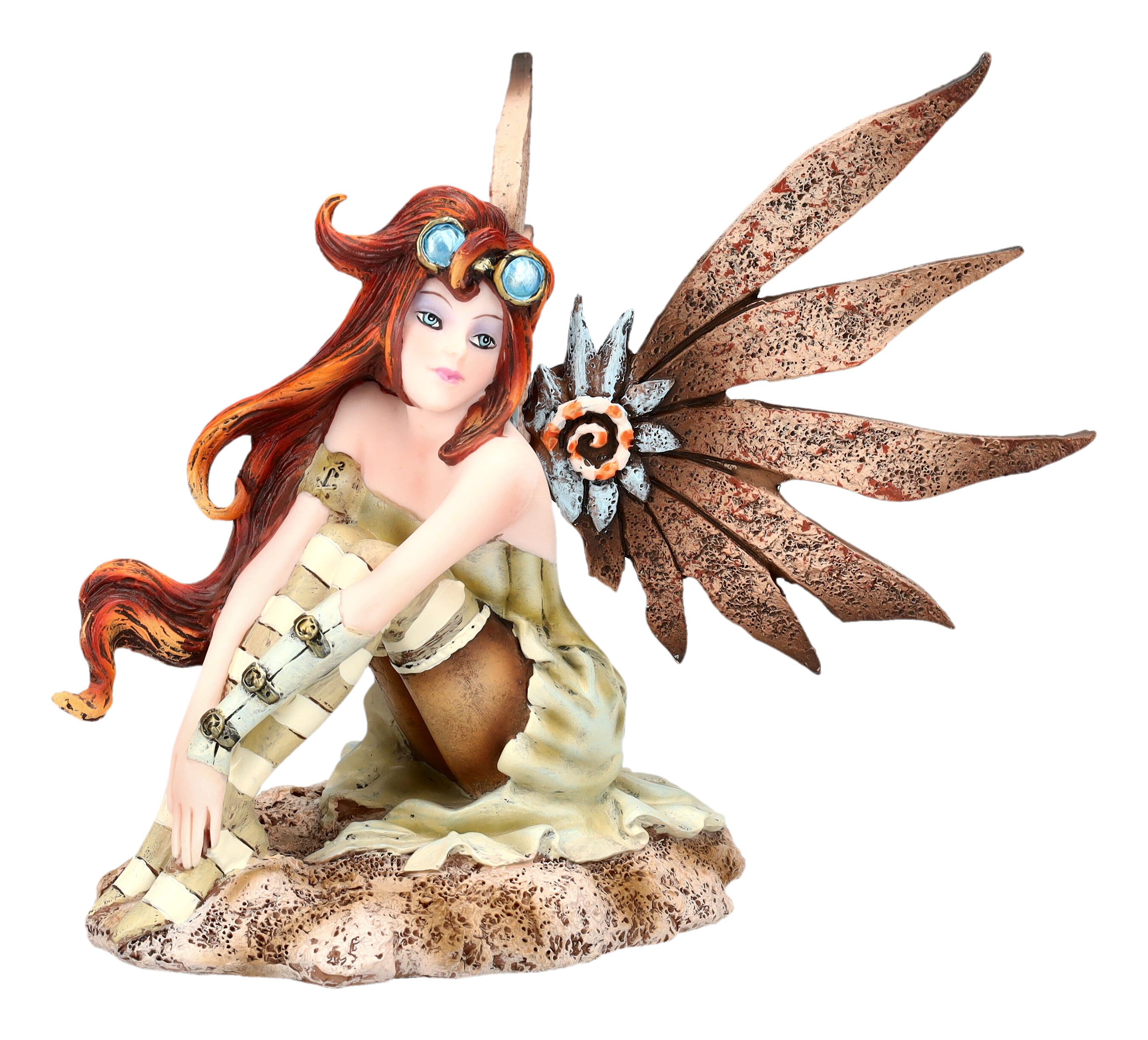 Figuren Shop GmbH Fantasy-Figur Elfen Figur - Steampunk Fae by Amy Brown - Fantasy Steampunk Fee Deko