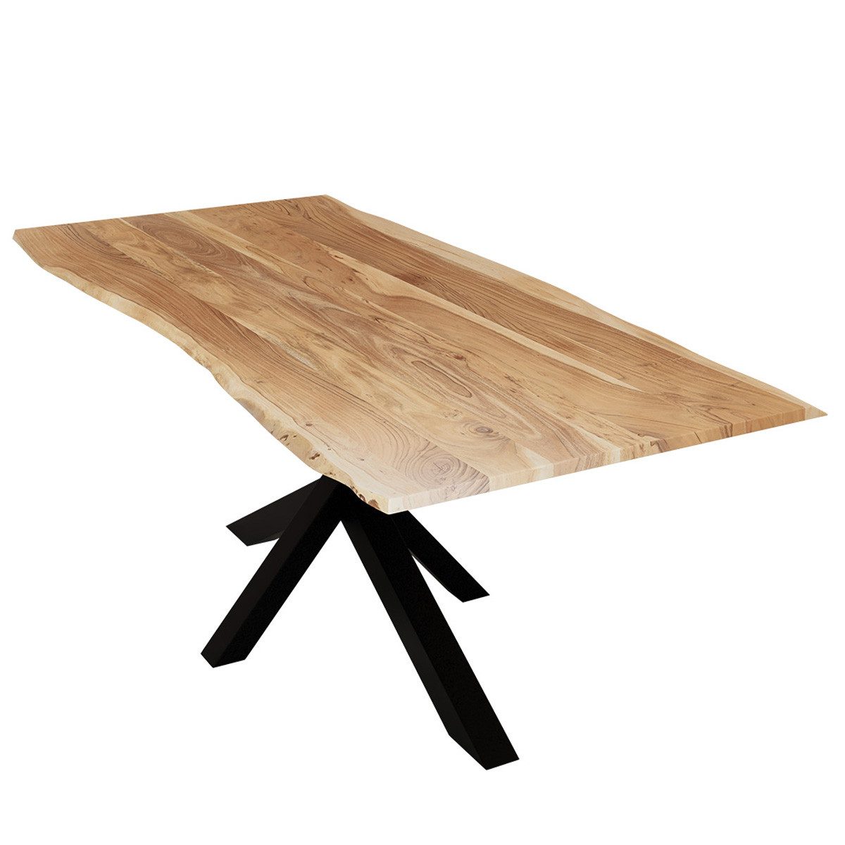 Liadomo Baumkantentisch Sammy, Akazie Massivholz, Platte mit natürlicher Ba günstig online kaufen