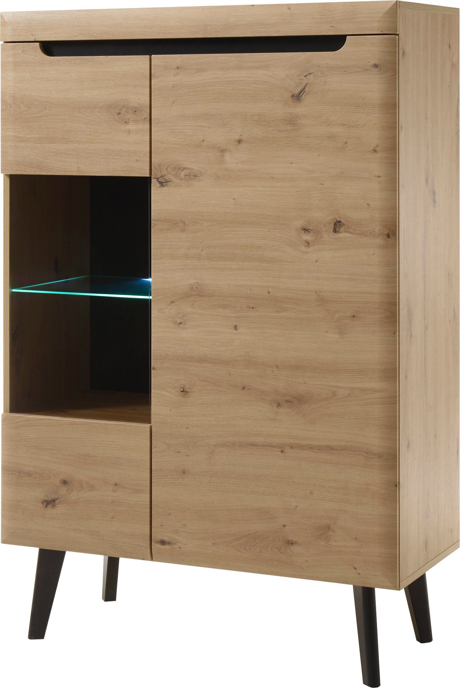 INOSIGN Vitrine Torge, Hochschrank, Glasvitrine, Standvitrine, günstig online kaufen
