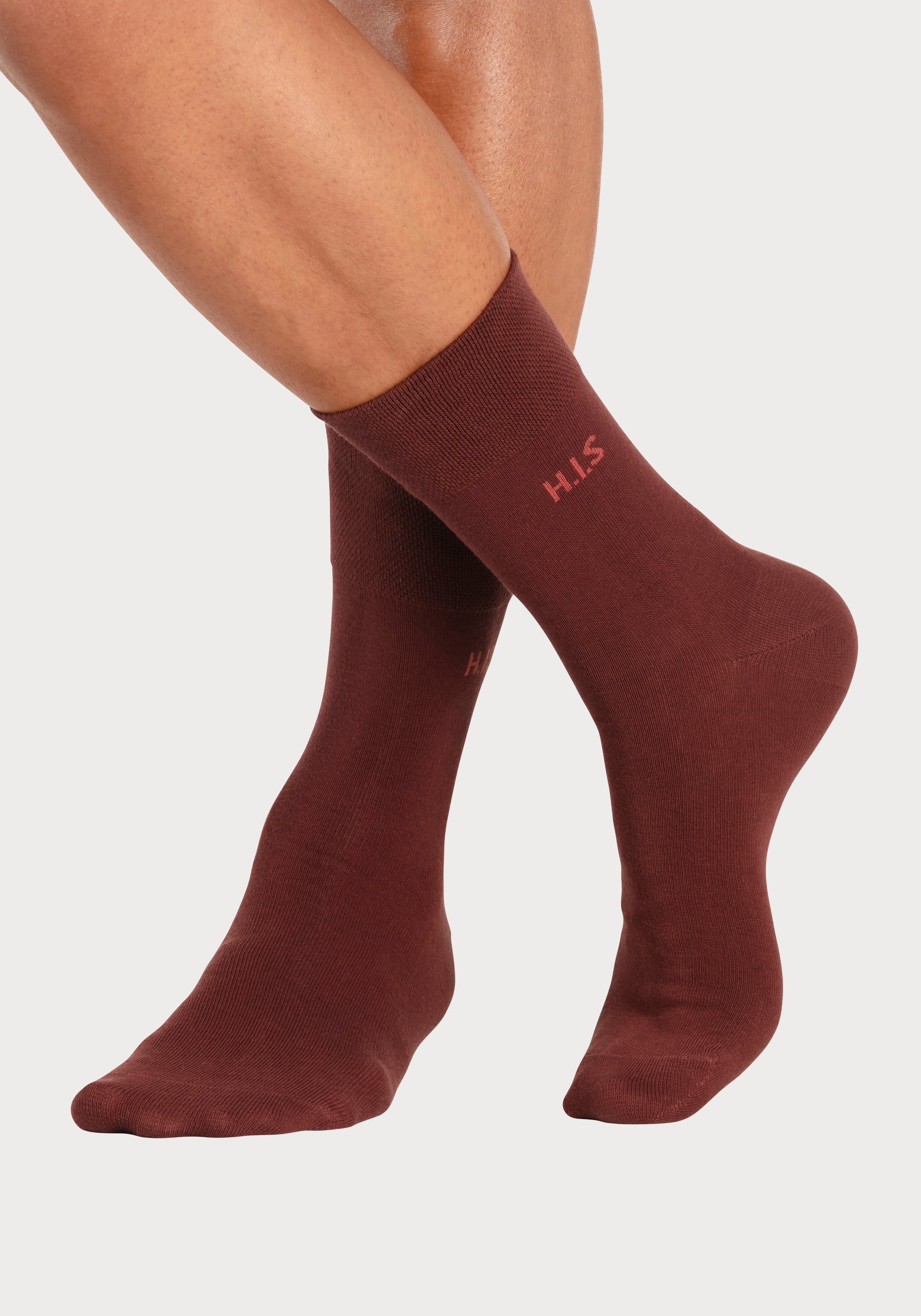 H.I.S Socken (Packung, 12-Paar) ohne einschneidendes Gummi