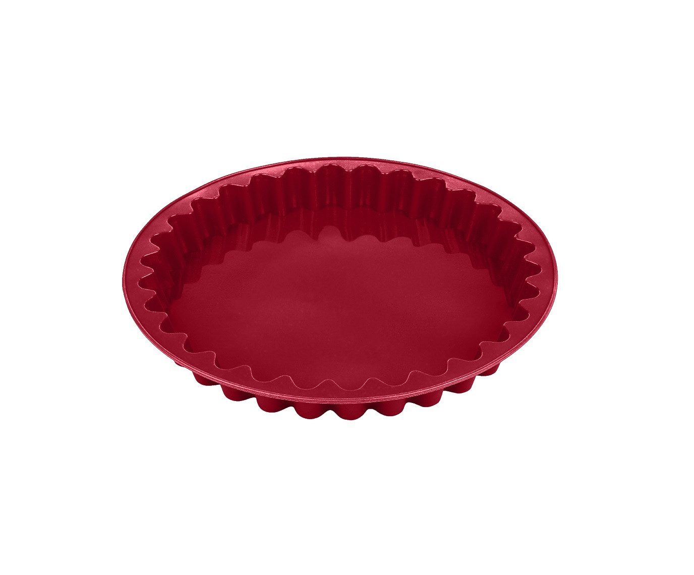 HI Silikonform Silikon Obstform Kuchenform Rot Haushalt International Art. 18076