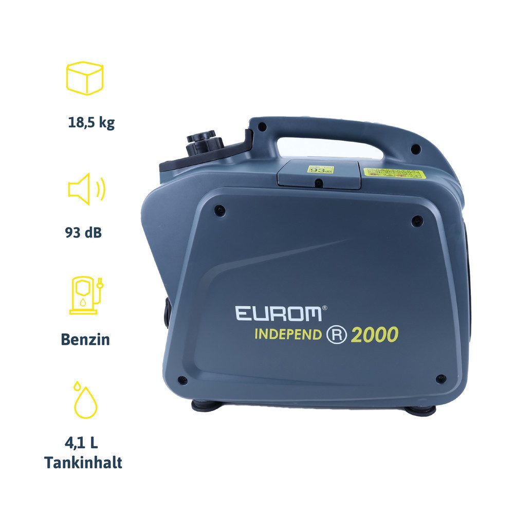 Dönges Independ 2000 power generator, 1800 W, 4-stroke