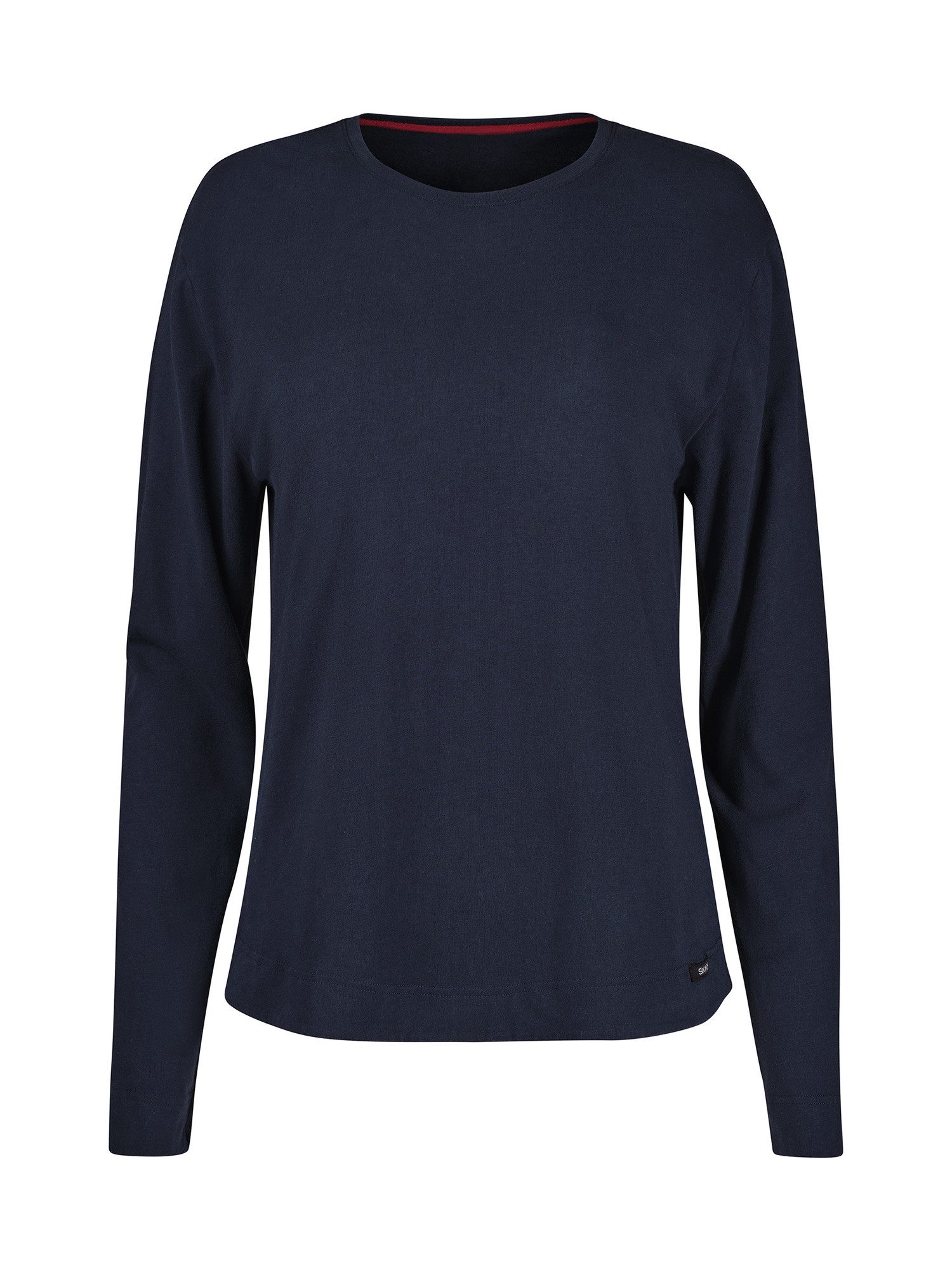 T-Shirt Damen Shirt langarm Night In Skiny