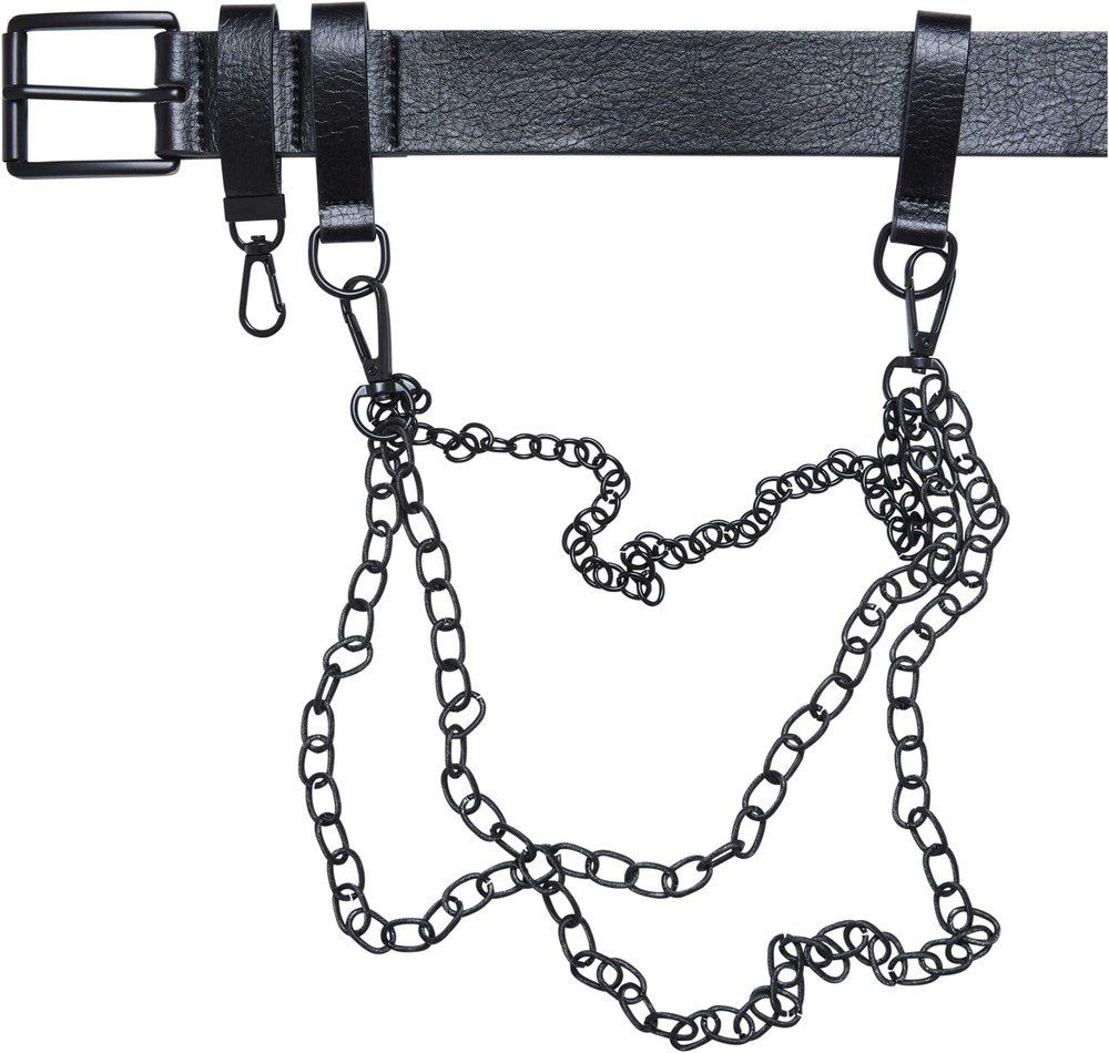 URBAN CLASSICS Chain Ledergürtel with Belt