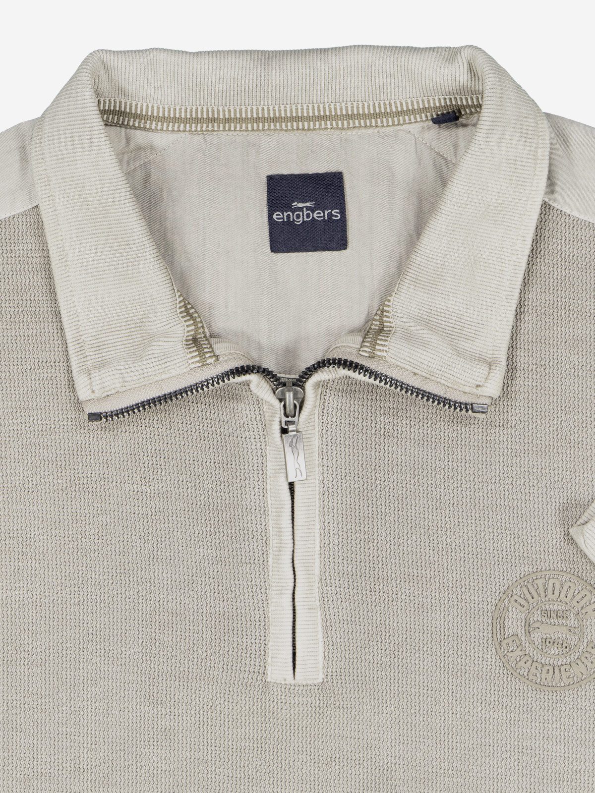 Engbers Sweatshirt Herren Sweatshirt regular, Braunbeige