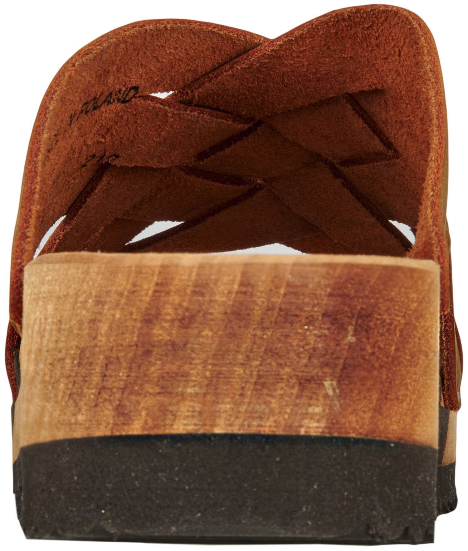 Sanita Sanita Wood Salto Sport Flex Sandal Clog