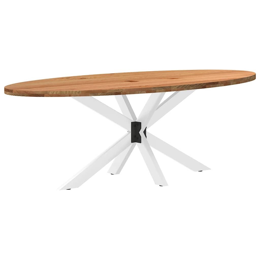 vidaXL Esstisch Esstisch Hellbraun 220x100x74 cm günstig online kaufen