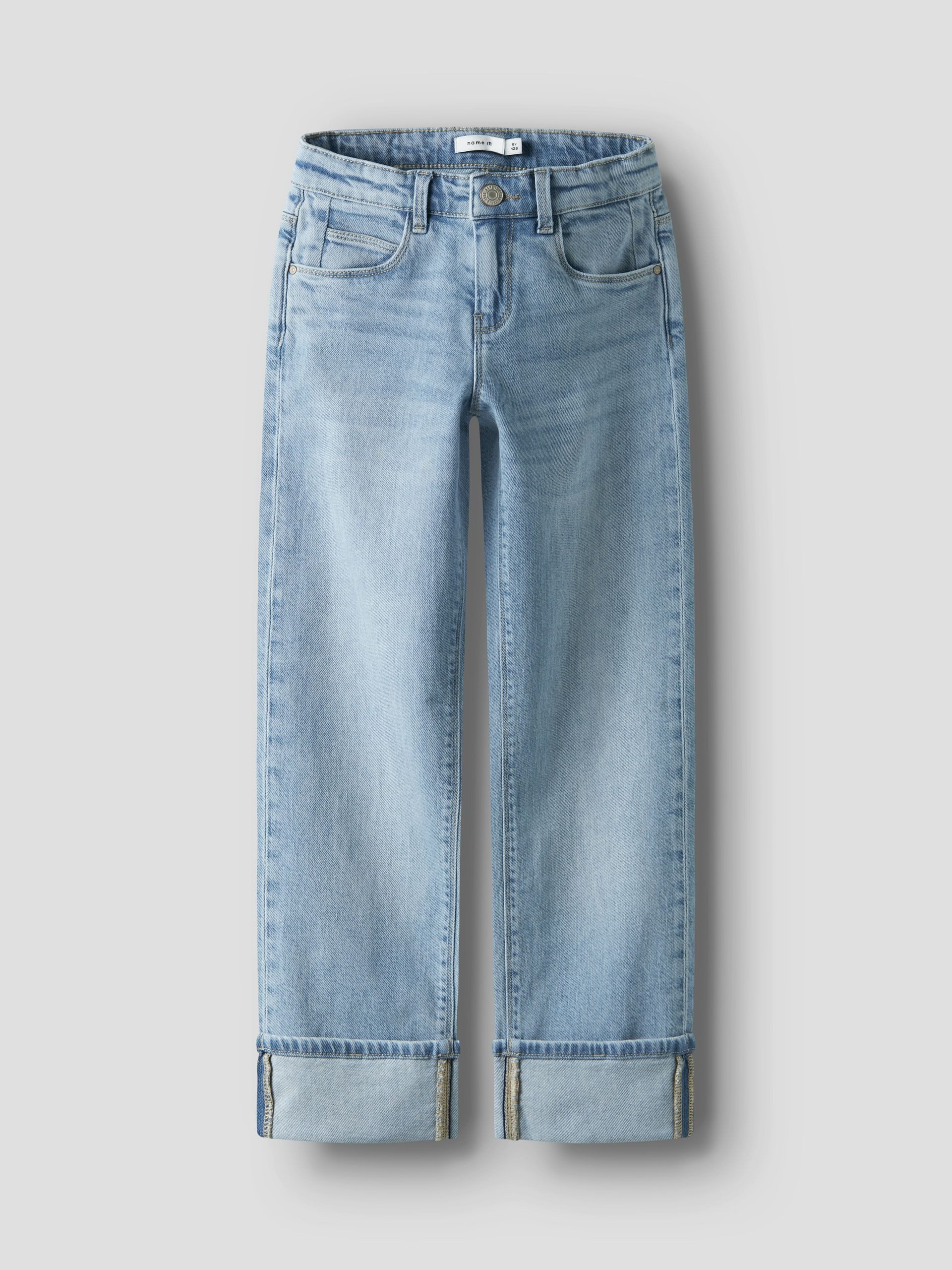 Name It Straight-Jeans NKFROSE STRAIGHT FOLD JEANS 4224-AZ – Bild 3 von 5