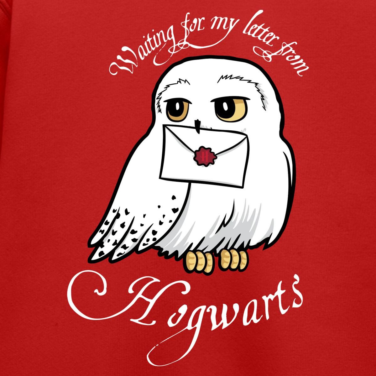 Spreadshirt Sweatshirt Harry Potter Hedwig Brief Kinder Premium Pullover (1-tlg)