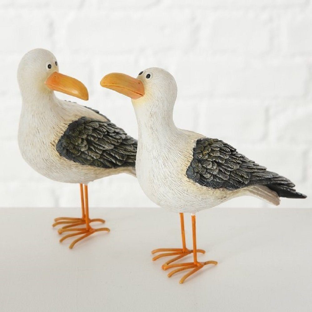 BOLTZE GRUPPE GmbH Dekofigur Deko Möwe maritim Figur Leni Kunstharz H 15 cm günstig online kaufen