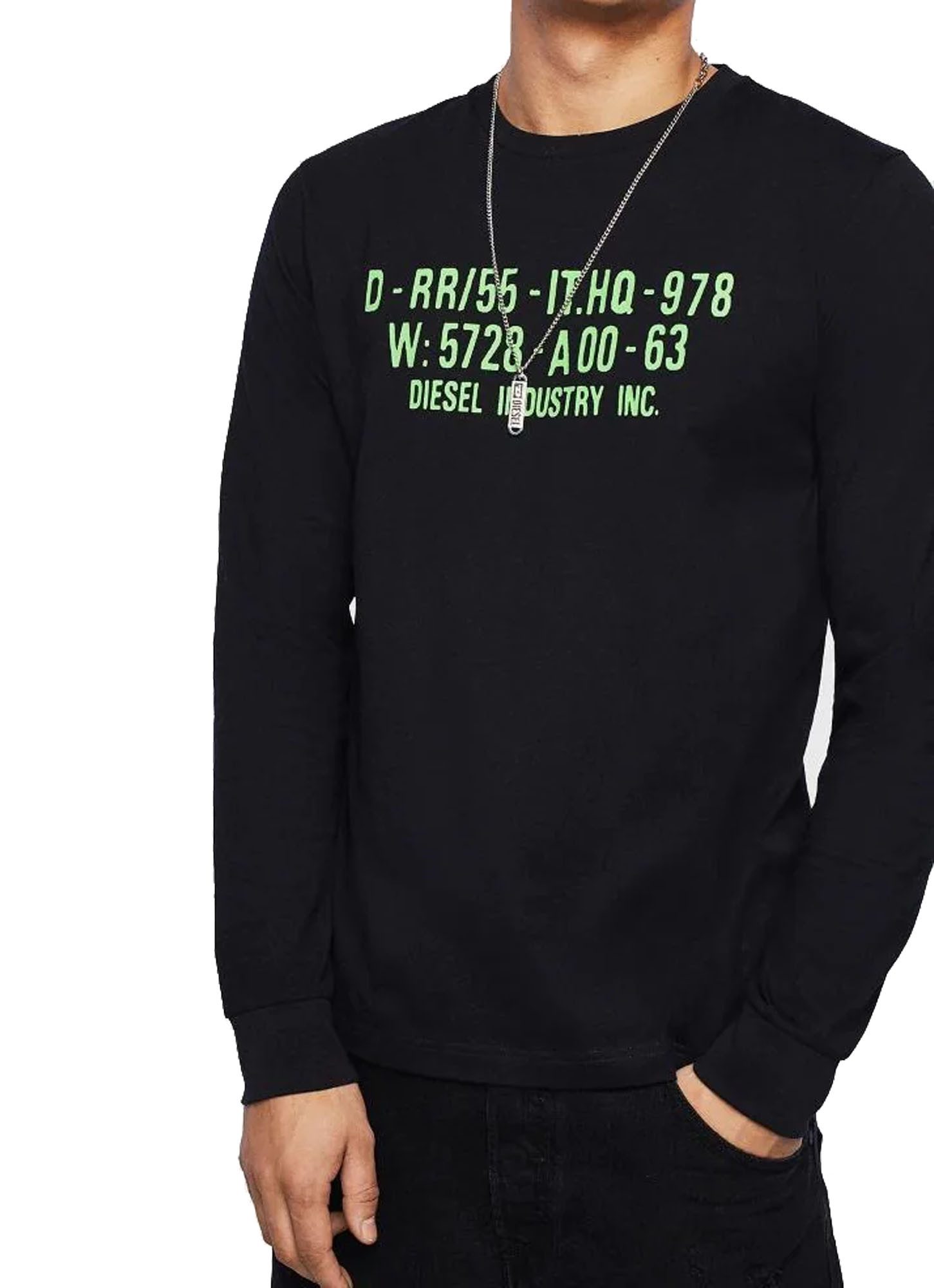 Longsleeve Diesel T-Diego-LS-S1 Herren T-Shirt