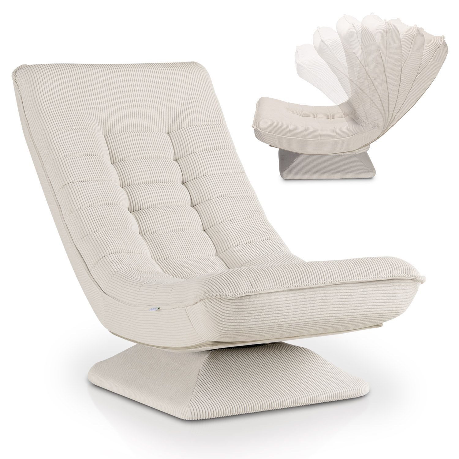 Juskys Relaxsessel Korsika, 360°-drehbar & klappbar, günstig online kaufen