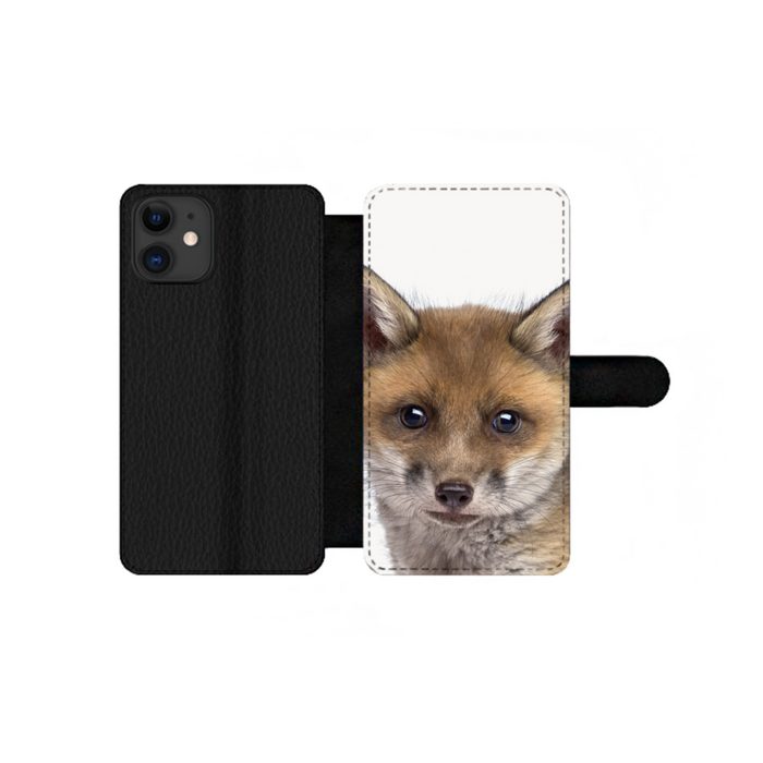 MuchoWow Handyhülle Fuchs - Tiere - Jungtier - Jungen - Mädchen - Kind Handyhülle Telefonhülle Apple iPhone 11