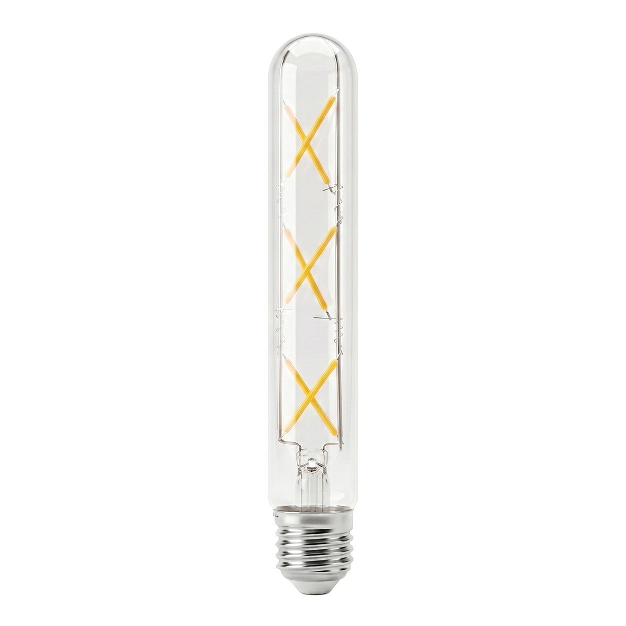 hofstein LED-Leuchtmittel 2er Set Glühbirne Warmweiß dimmbar 5 Watt, 2700 Kelvin, 500 Lumen, Röhre Vintage, Filament, Klar – Bild 2 von 5