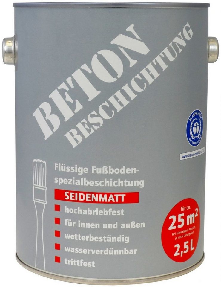 Thumbnail - Wilckens Farben Zementfarbe Betonbeschichtung 2,5 L rotbraun seidenmatt