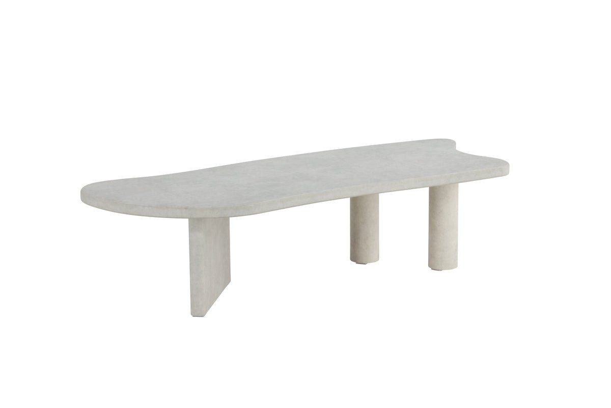Luxusbetten24 Couchtisch Adam, mit asymmetrischem Design