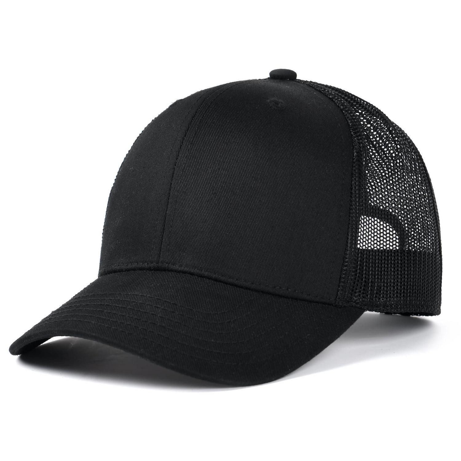 LuxusKollektion Trucker Cap Trucker Cap Basecap Herren Damen Netzstoff Einheitsgröße Schwarz