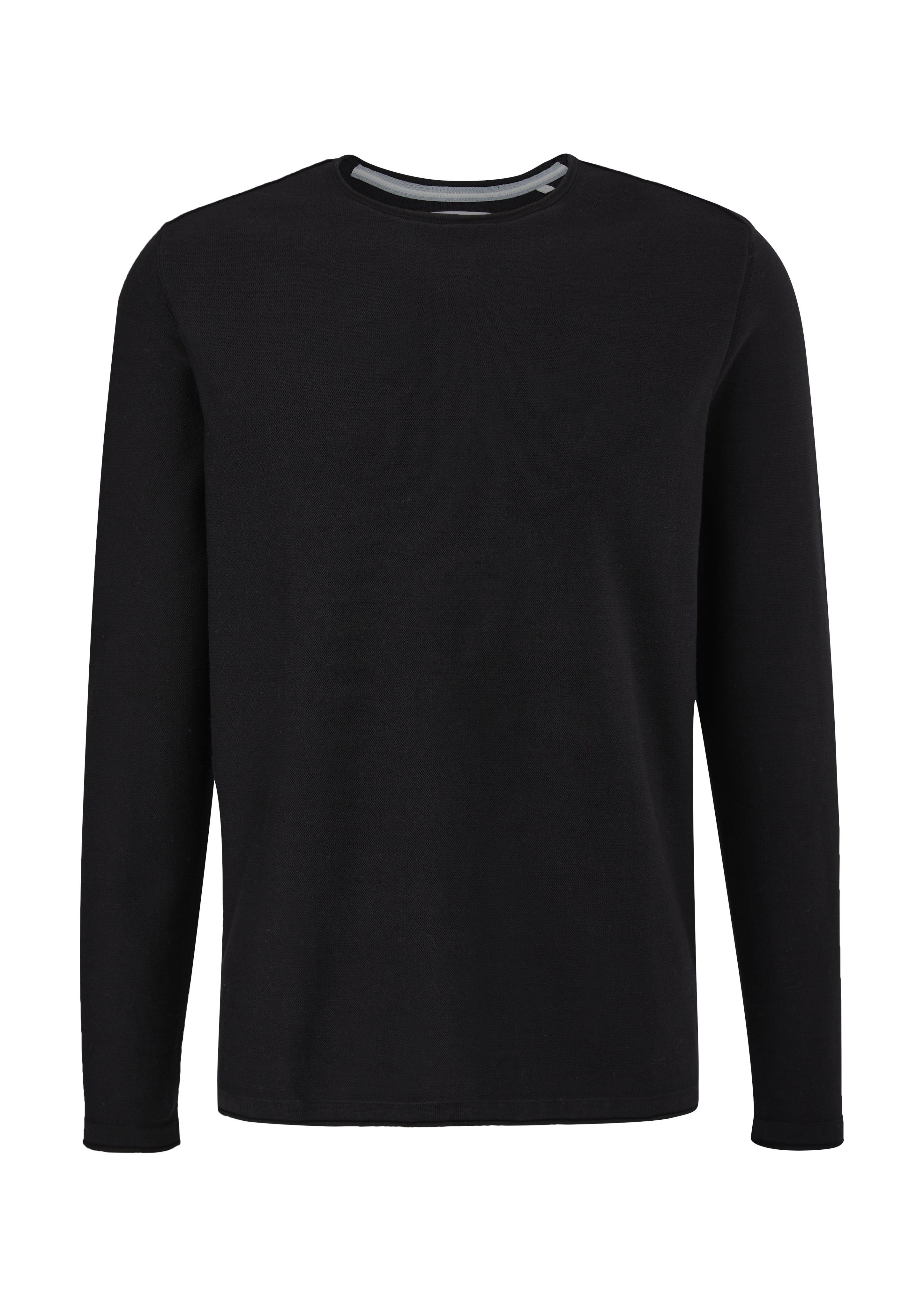 s.Oliver Strickpullover black