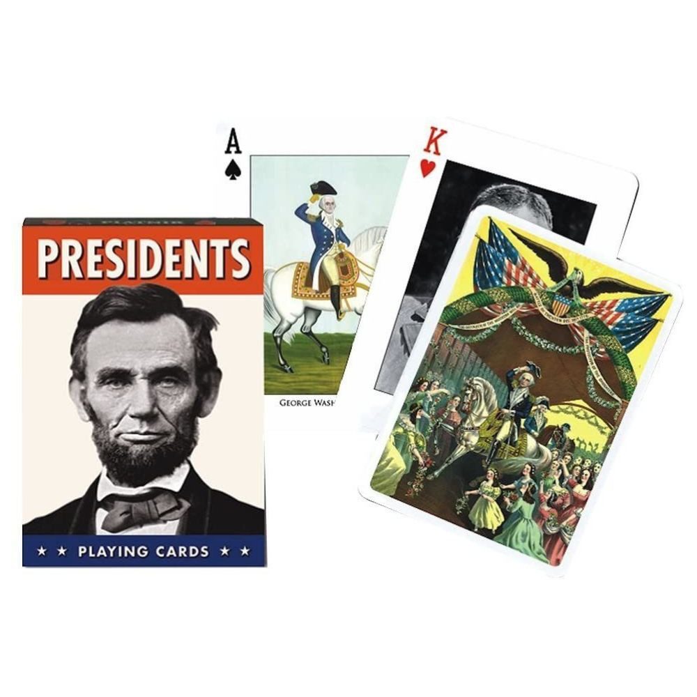 Piatnik Spiel Kartenspiel - Präsidenten - geeignet u.a. für Bridge, Canasta, Rommé, Spielkarten, Spielkarten Gesellschaftsspiel