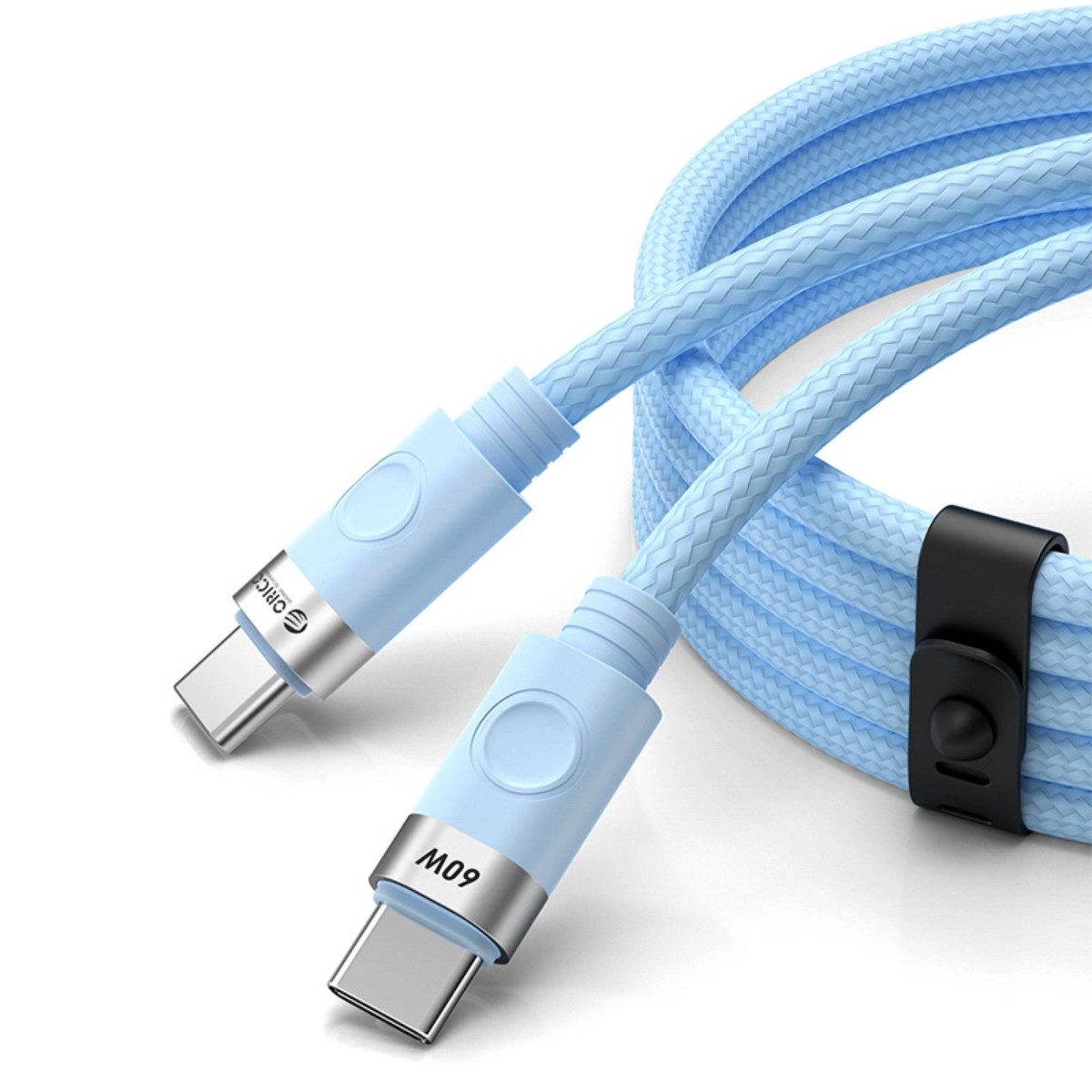 ORICO CDX USB-Kabel, USB-C, USB-C (100 cm), Power Delivery 60 W oder 100 W, USB-C auf USB-C, geflochtenes Nylon