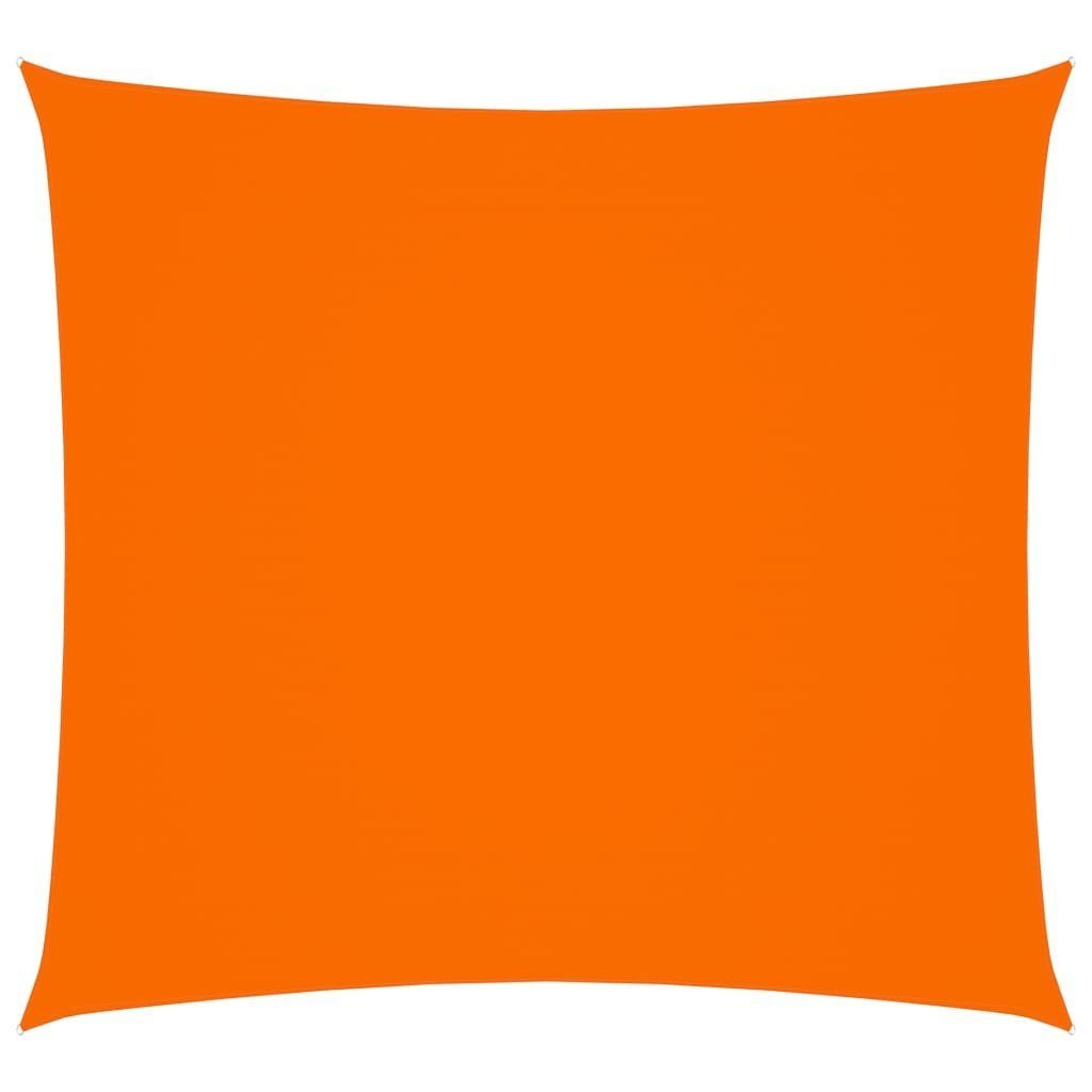 vidaXL Sonnensegel Sonnensegel Oxford-Gewebe Quadratisch 4x4 m Orange, (1-tlg)
