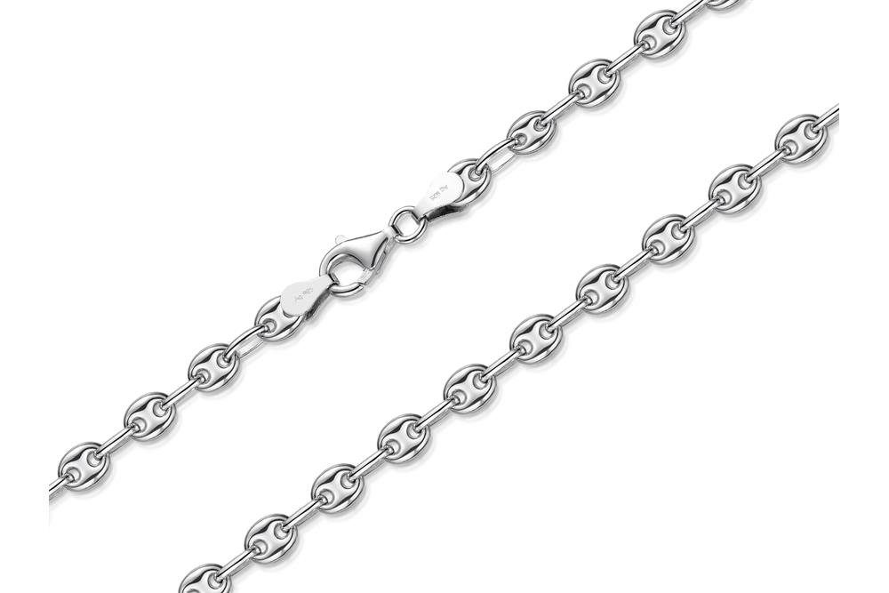 Silberkettenstore Silberkette Kaffeebohnenkette 5mm - 925 Silber günstig online kaufen