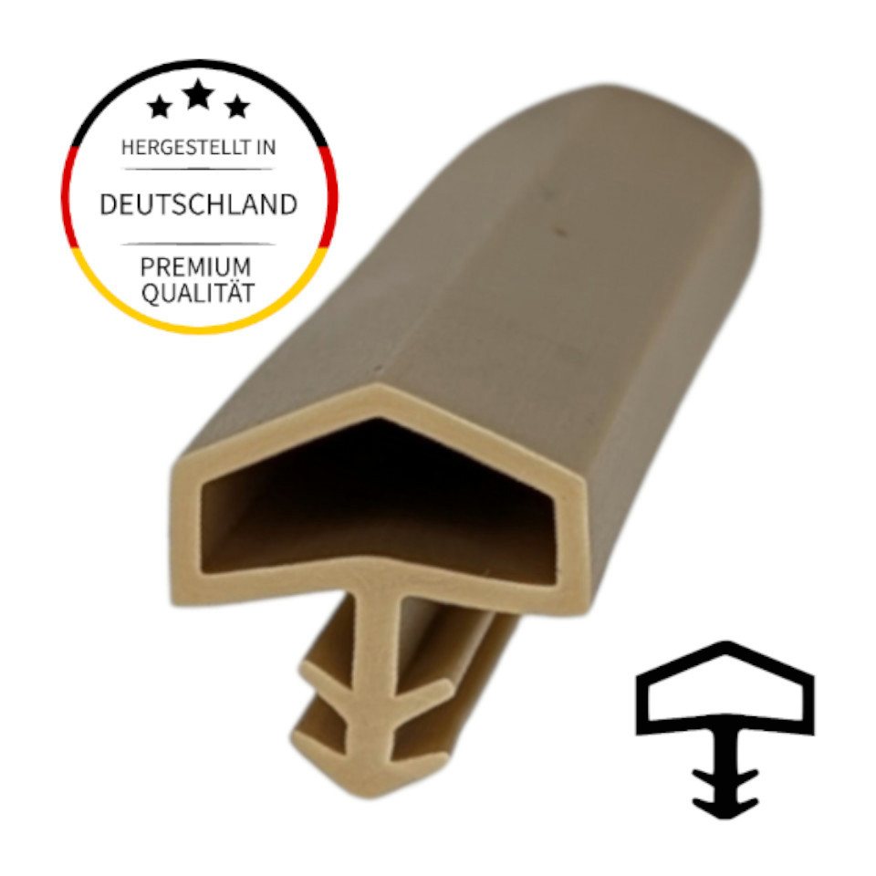 Thumbnail - Einfach Dichtungen Profildichtungsband Holztürdichtung I 5m ► Langlebig und wartungsfrei