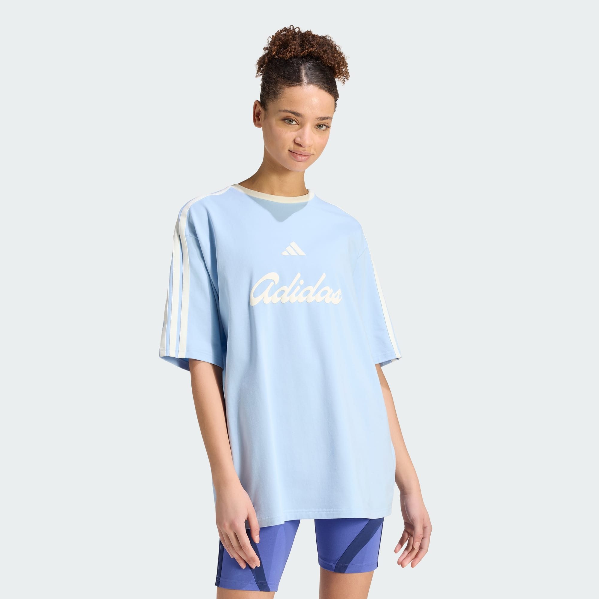 adidas Sportswear T-Shirt LUX TIRO GRAFIK T-SHIRT, LOCKER GESCHNITTEN (1-tlg)