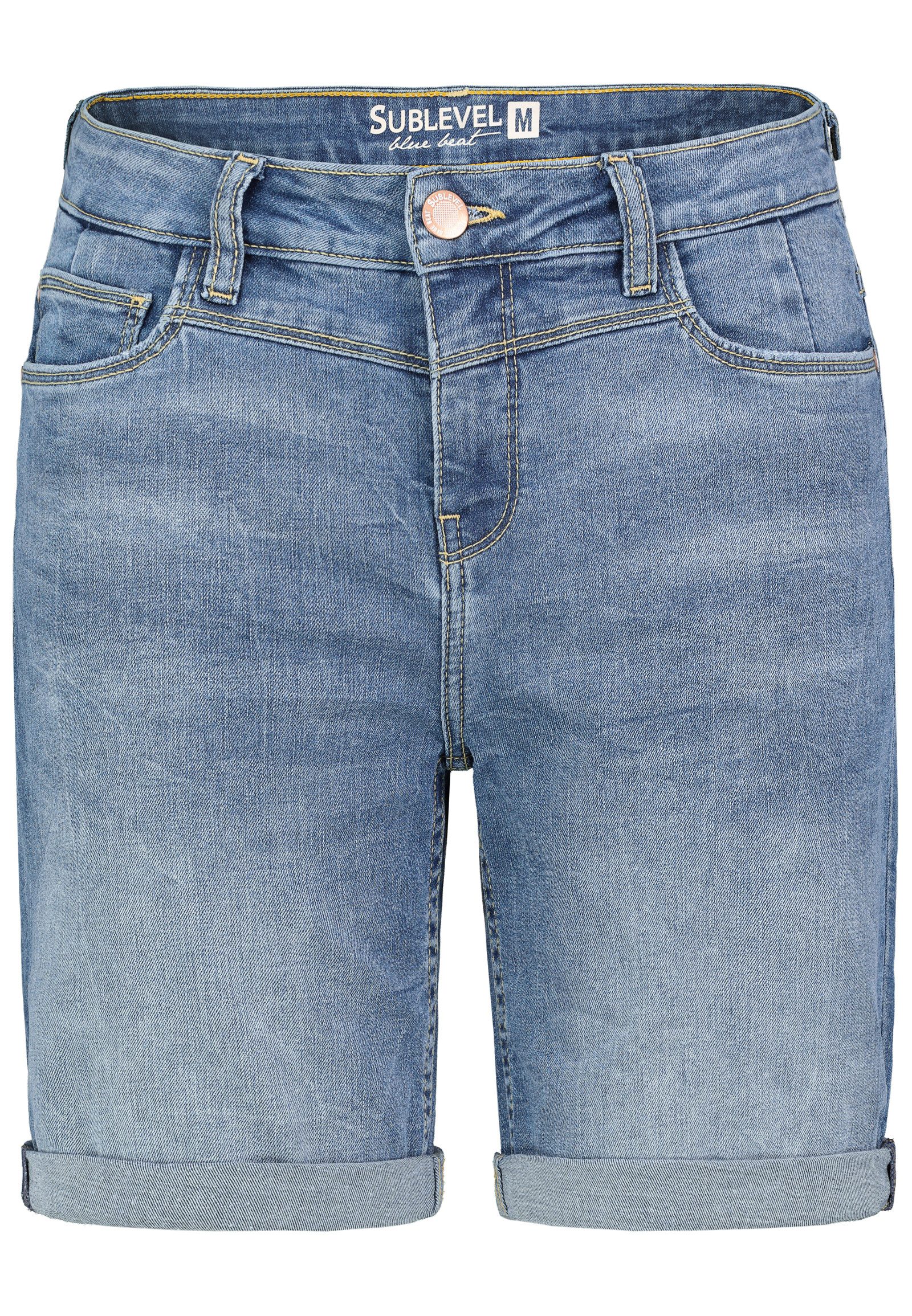 Eight2Nine Shorts DOB Bermuda, zip fly, Passe vorn, 19300