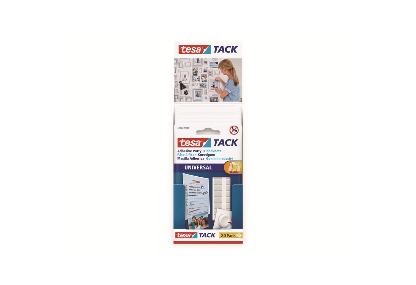Thumbnail - tesa Klebeband TESA Tack® Klebeknete, 80 Stück, 59405-00000-00