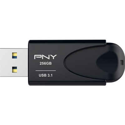 PNY »USB-Stick 3.1 256GB« USB-Stick (versenkbarer USB-Anschluss)