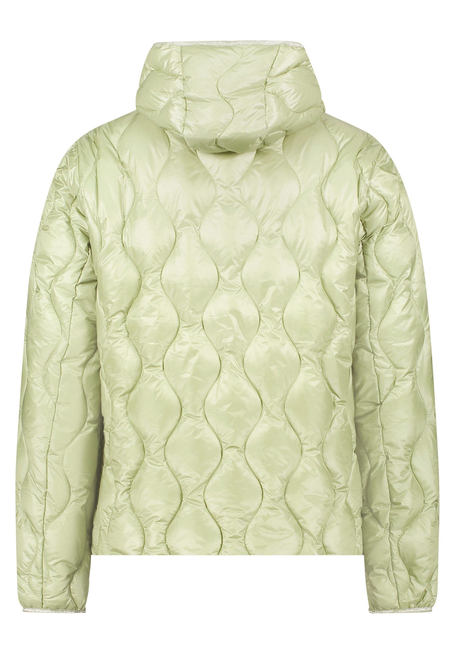 Cartoon Steppjacke Damen mit Eingrifftaschen