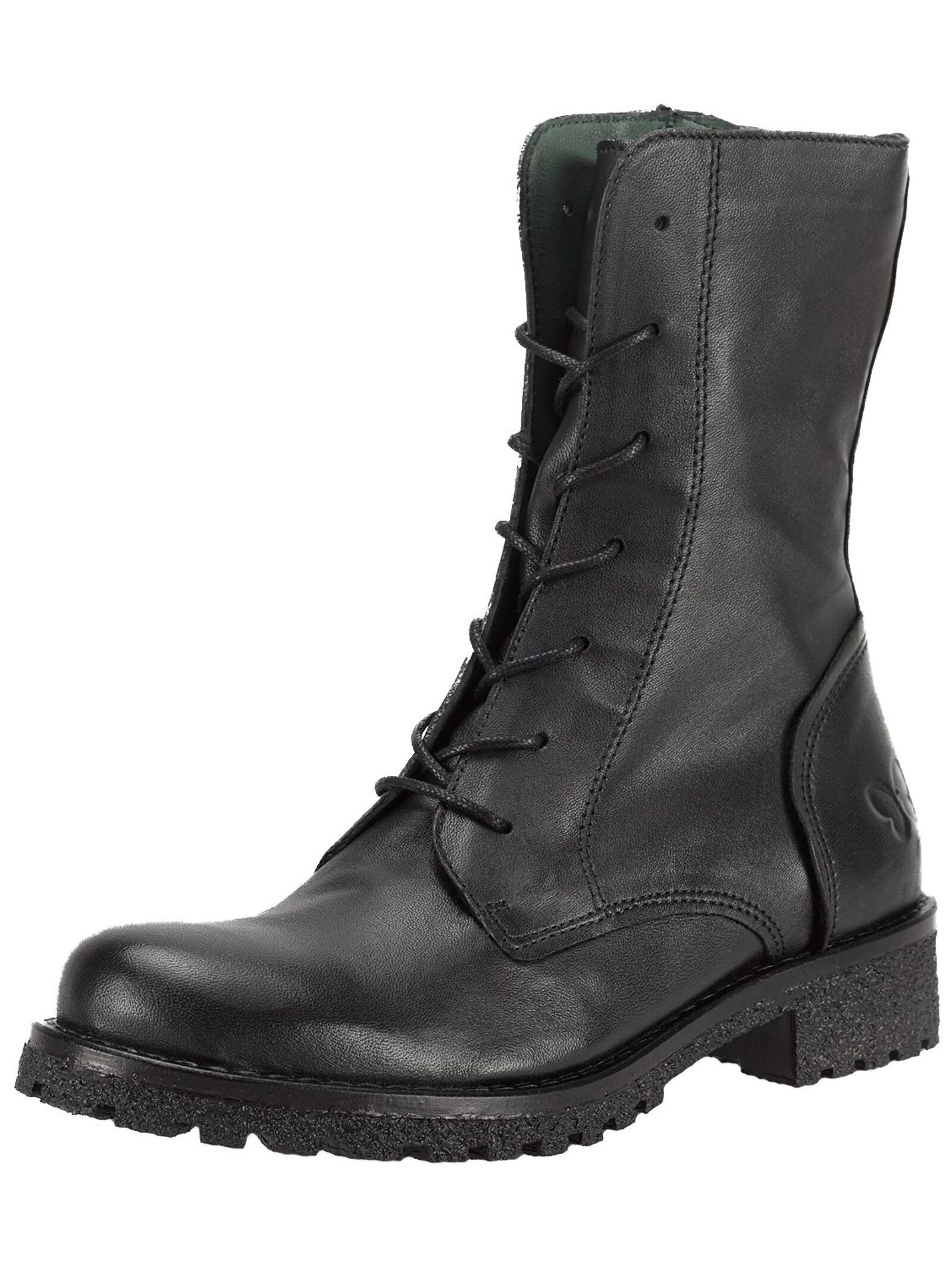 Felmini Stiefelette Leder . Schnürstiefelette