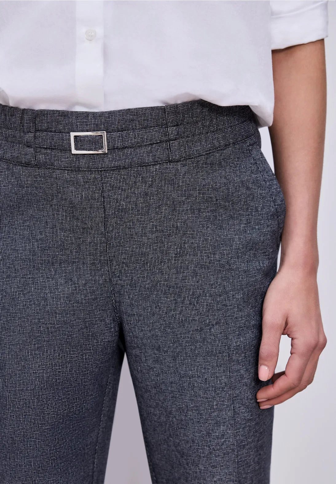 STREET ONE Stoffhose Melange Hose Bonny (1-tlg) günstig online kaufen