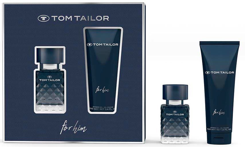TOM TAILOR Duft-Set for him, 2-tlg., Set beinhaltet: EdT + Shower Gel