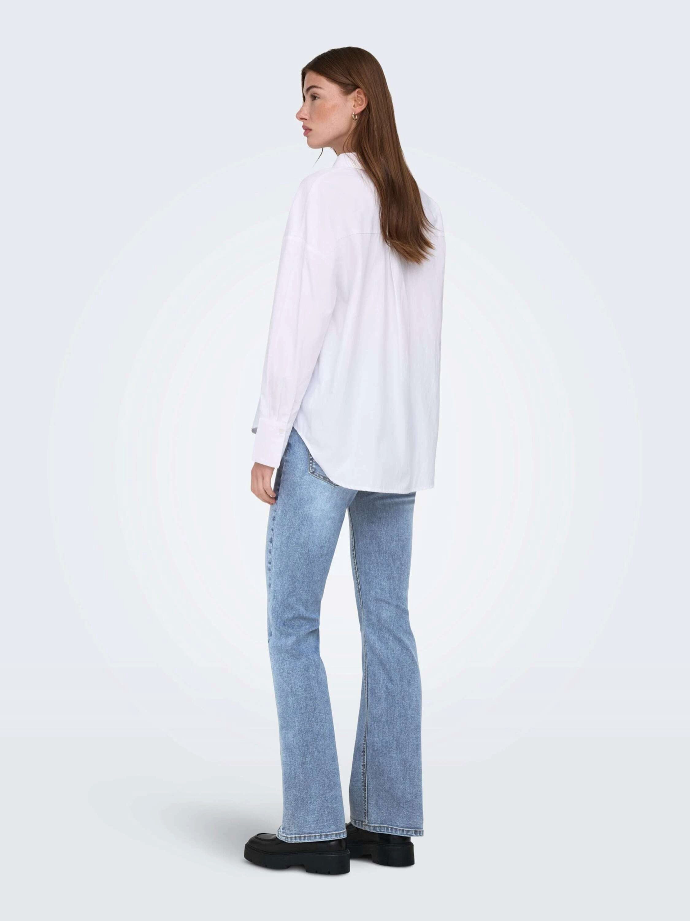 ONLY Schlagjeans ONLWAUW (1-tlg) Plain/ohne Details – Bild 2 von 5