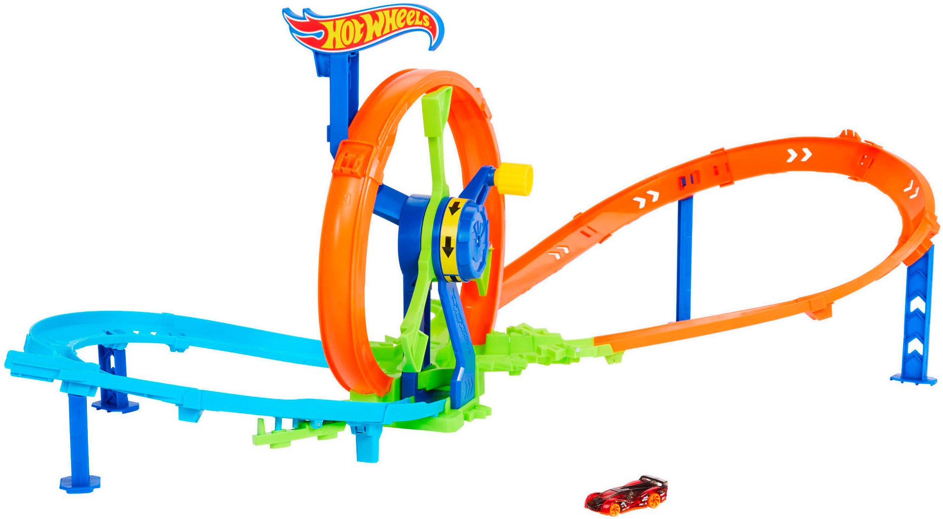 Autorennbahn Hot Wheels Action Loop & Crash