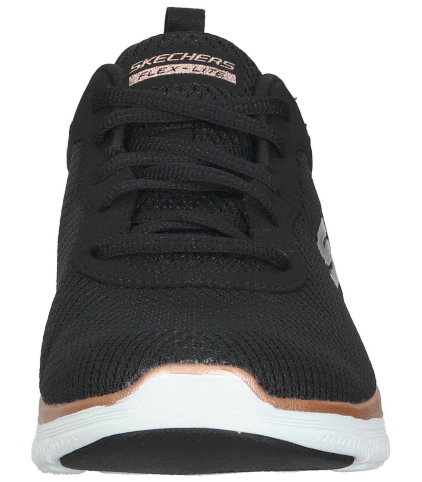 Schwarz Sneaker Skechers Sneaker Mesh