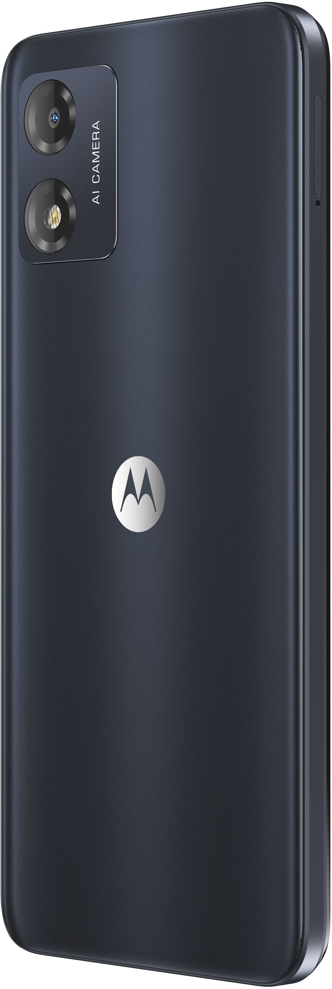 Motorola E13 Smartphone (16,56 schwarz 64 GB MP 13 Kamera) cm/6,52 Speicherplatz, Zoll