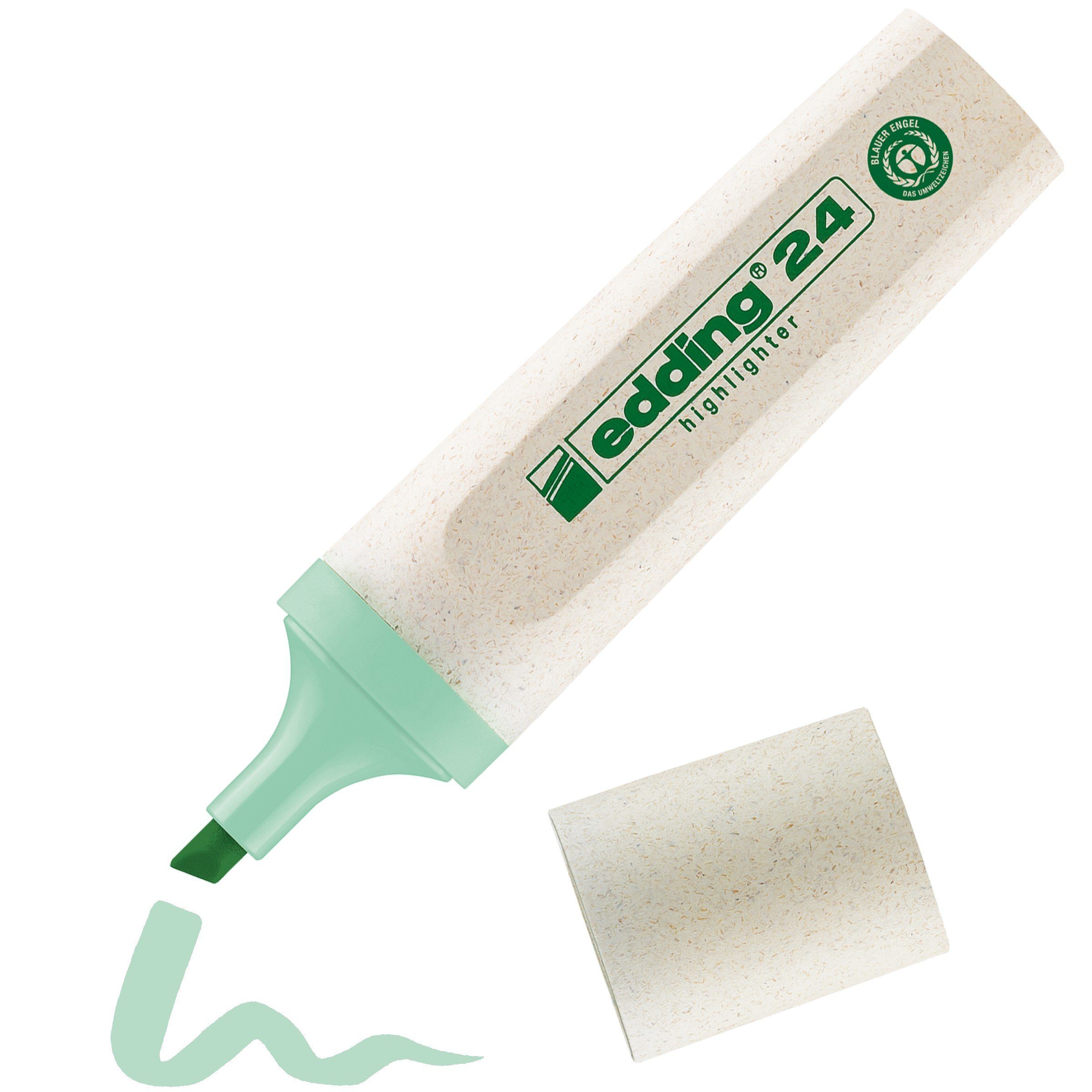 edding Marker Edding Textmarker e-24 EcoLine pastellgrün