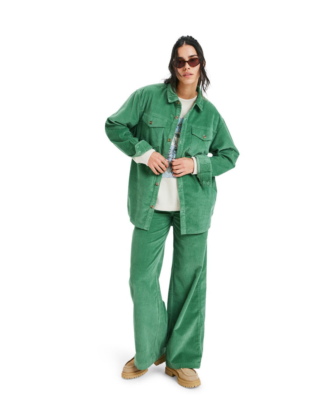 Roxy Langarmshirt Let It Go Cord