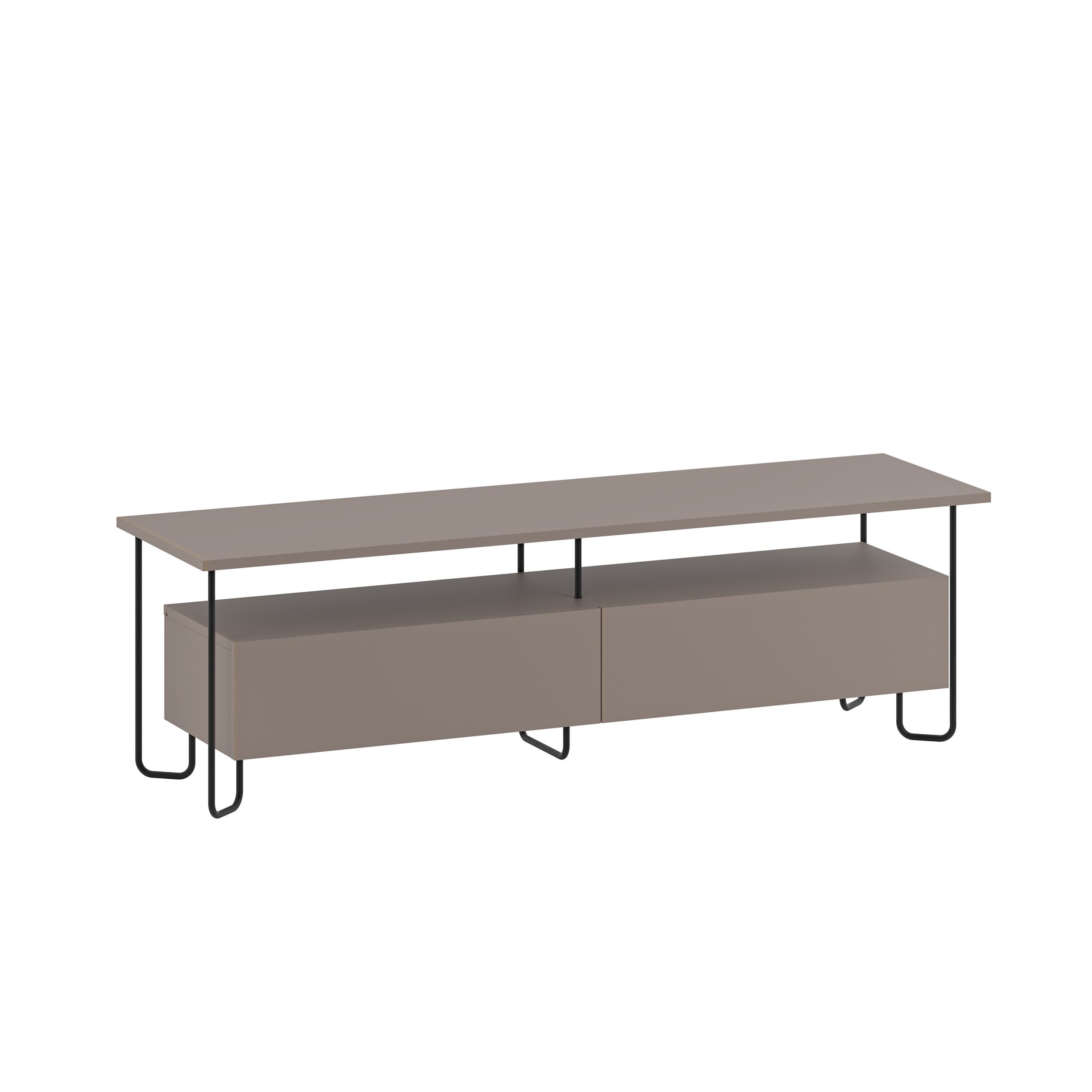 Decortie TV-Schrank Cornea Modernes TV-Möbel mit Schrank, 150 x 42 x 45 cm günstig online kaufen