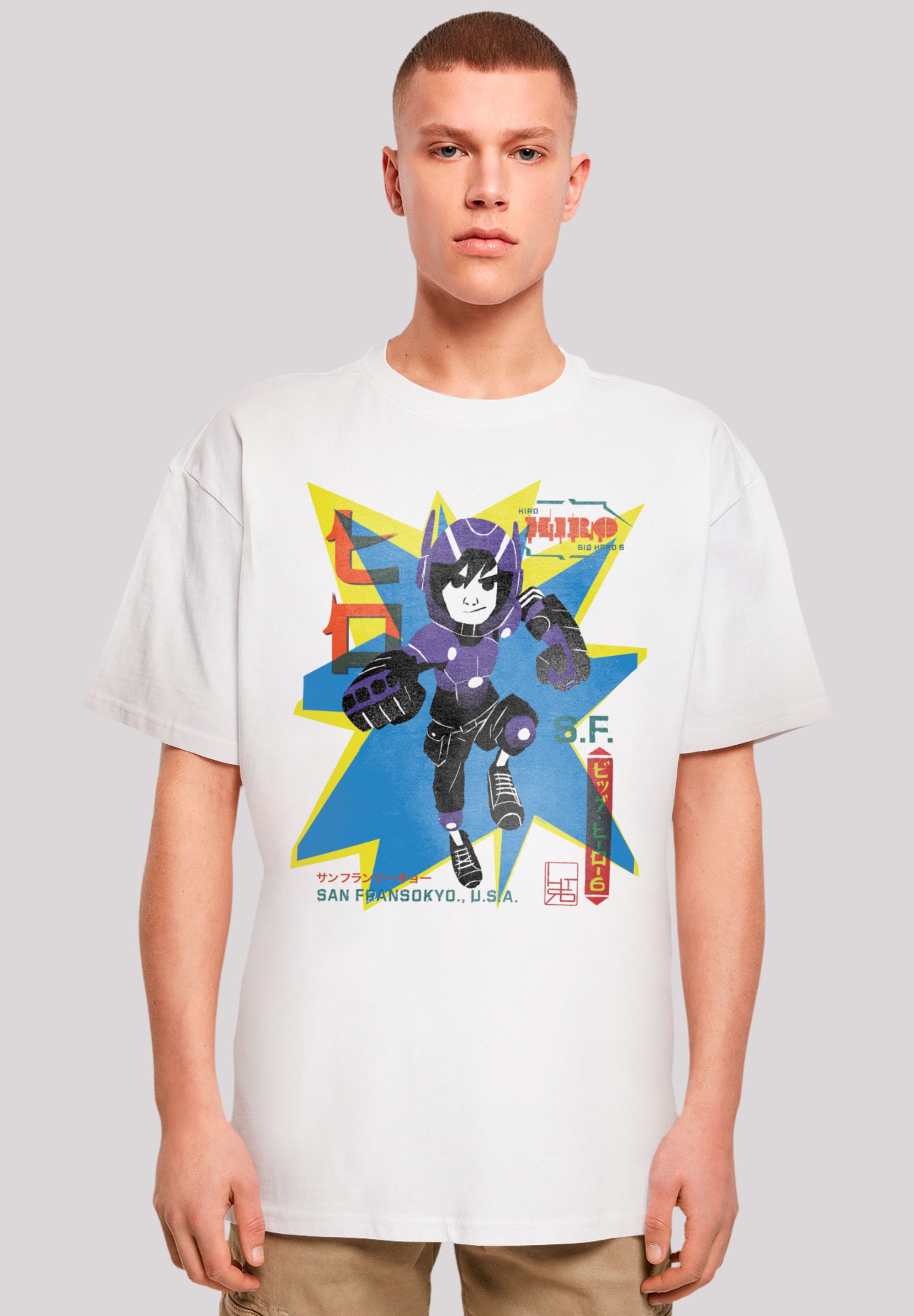 F4NT4STIC T-Shirt "Big Hero 6 Hiro Manga", Premium Qualität günstig online kaufen