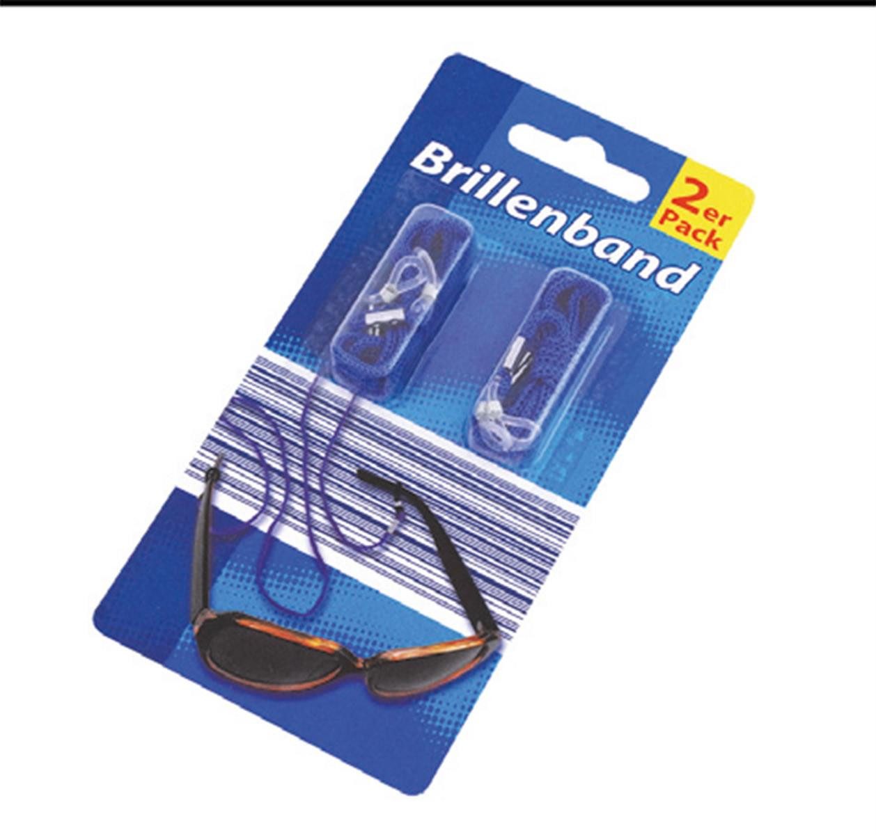 Brillenband Brillenhalter Band Brillenseil Schwarz 2er Set, Brillenband Brille Neopren Sport Freizeit Arbeit Sicherheit