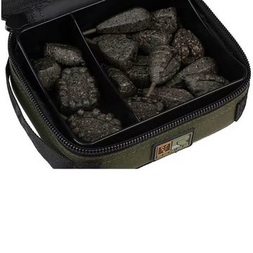 FOX International Tragetasche Fox R Series Zubehörtasche Rigid Lead Bits Bag, Mit starren Trennwandeinsätzen ausgestattet, Kompaktes Design, sodass Sie in die meisten Tackletaschen passt, In der einzigartigen Fox Camo-Tarnfarbe, Polyestertragegriffe an mehreren Seiten, Maße: 18.5cm x 14.5cm x 7cm