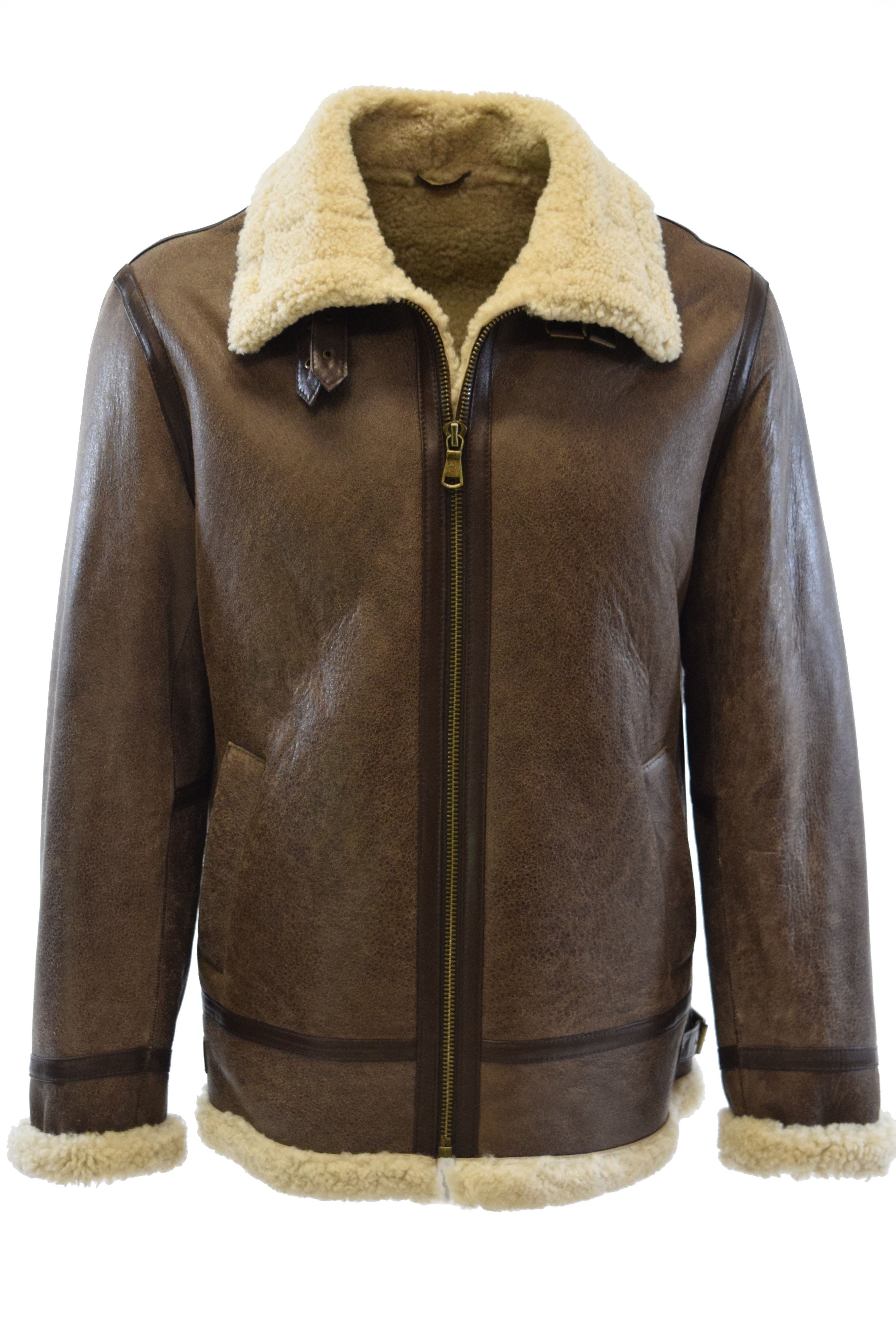 Levinsky Furs Lederjacke Will Herren Lammfelljacke, leicht, Bomberjacke, Grau, Braun, Curly-Lammfell