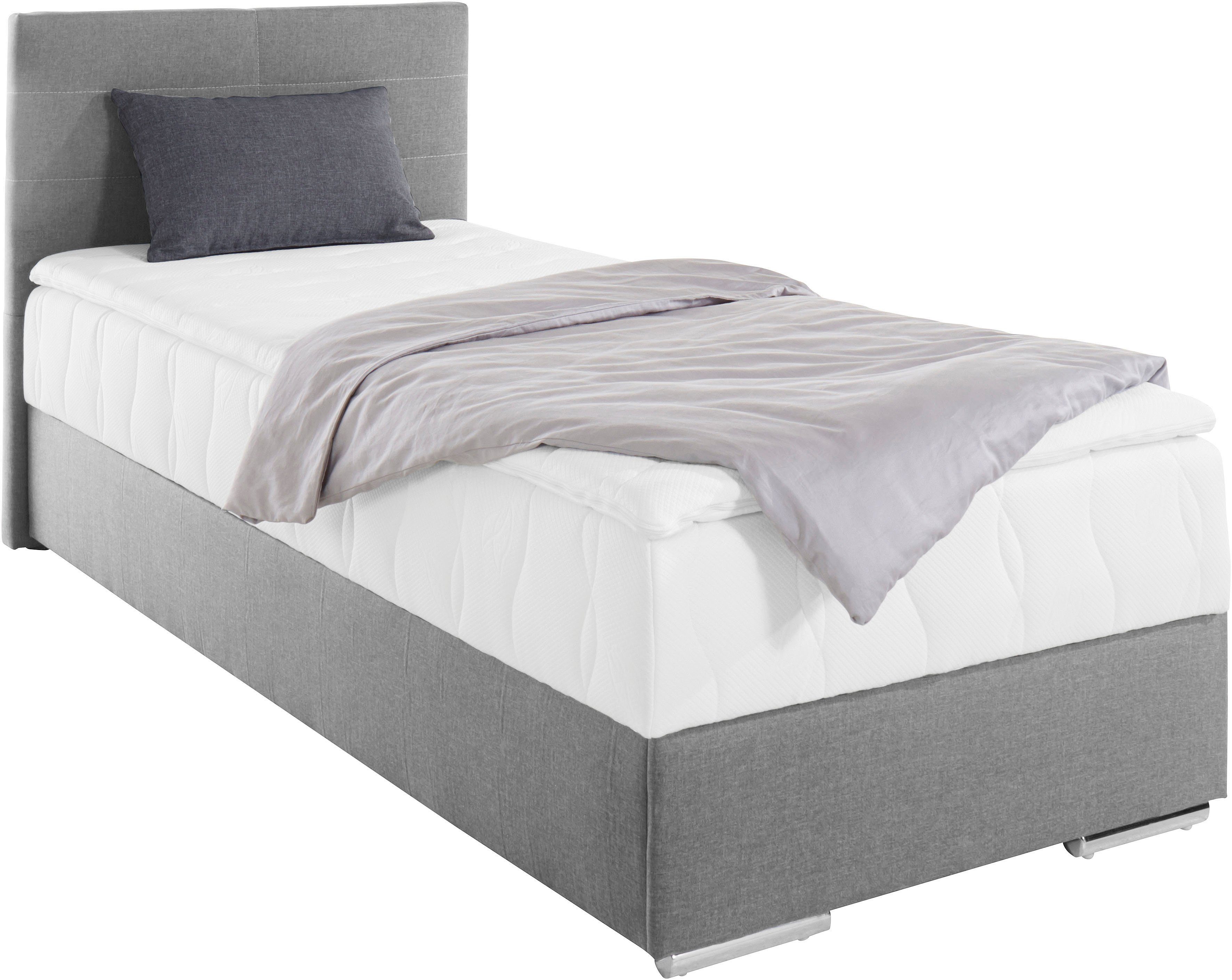 COTTA Boxbett Tom mit Bettkasten, Topper und Zierkissen, Bestseller, Unser Dauertiefpreis