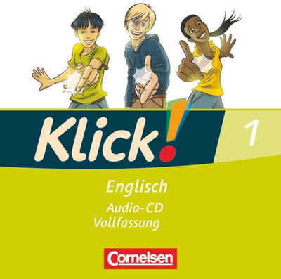 Cornelsen Verlag Hörspiel-CD Klick! Englisch - Alle Bundesländer - Band 1: 5. Schuljahr